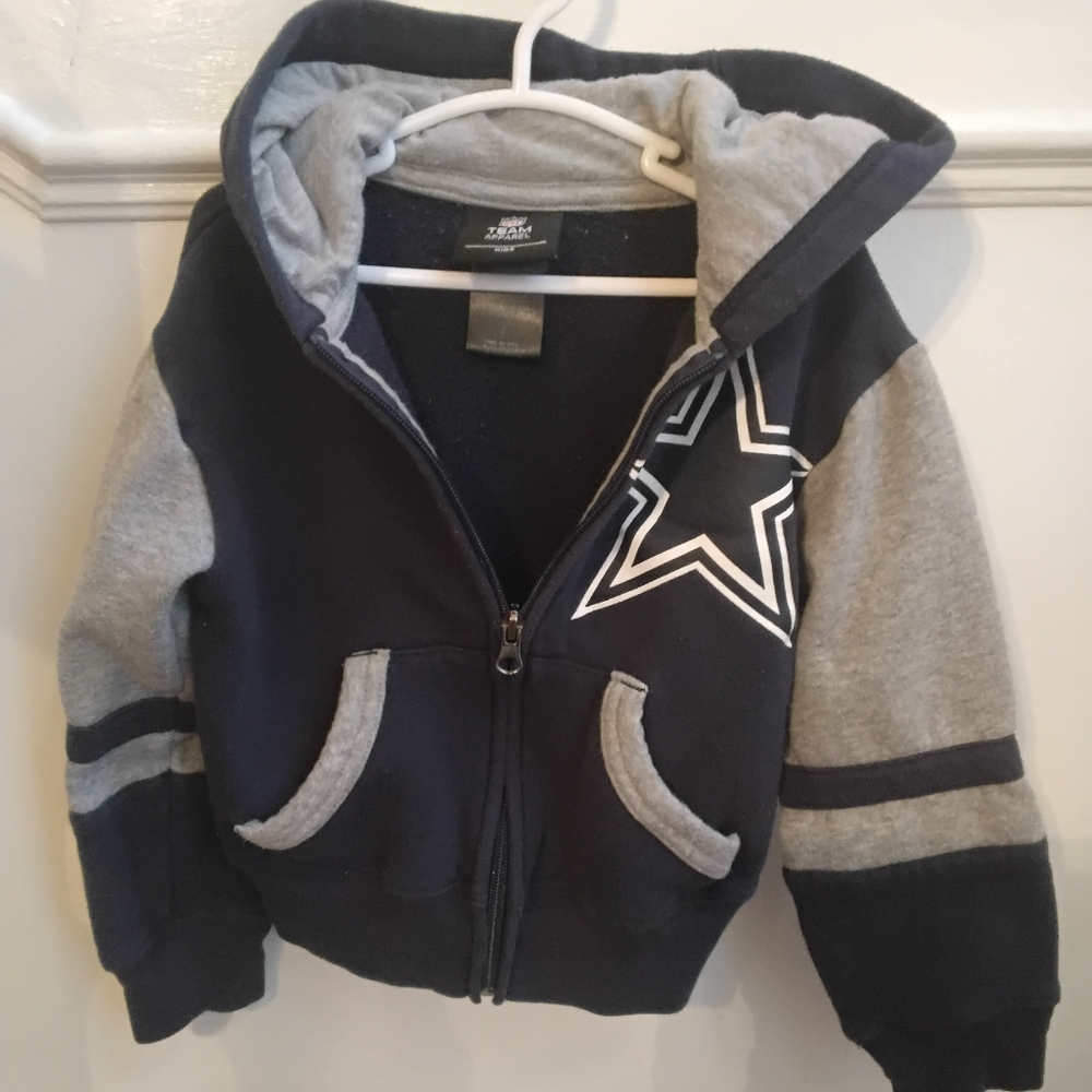 Boys Dallas Cowboys Zip-Up Hoodie – 3T